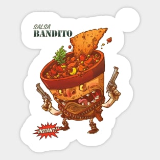 salsa bandito Sticker